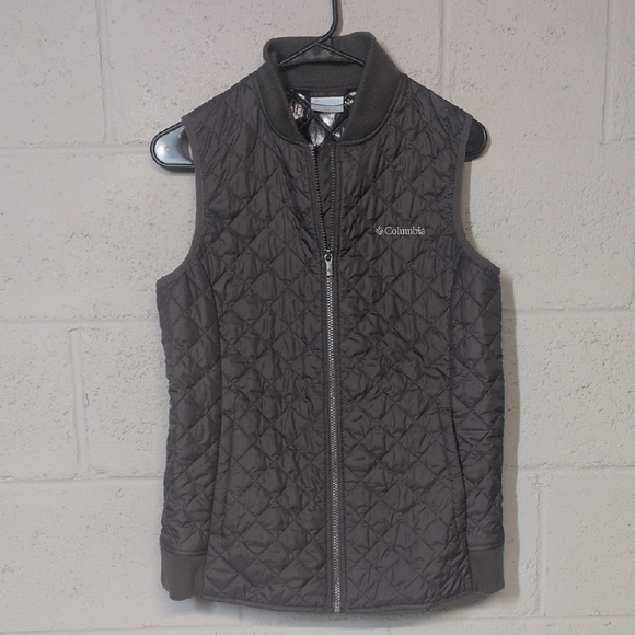 Columbia Jackets & Blazers - Columbia Omni Heat Puffer Vest Women’s Size Medium Black, Outerwear, Layering